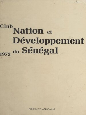 cover image of Club Nation et développement du Sénégal